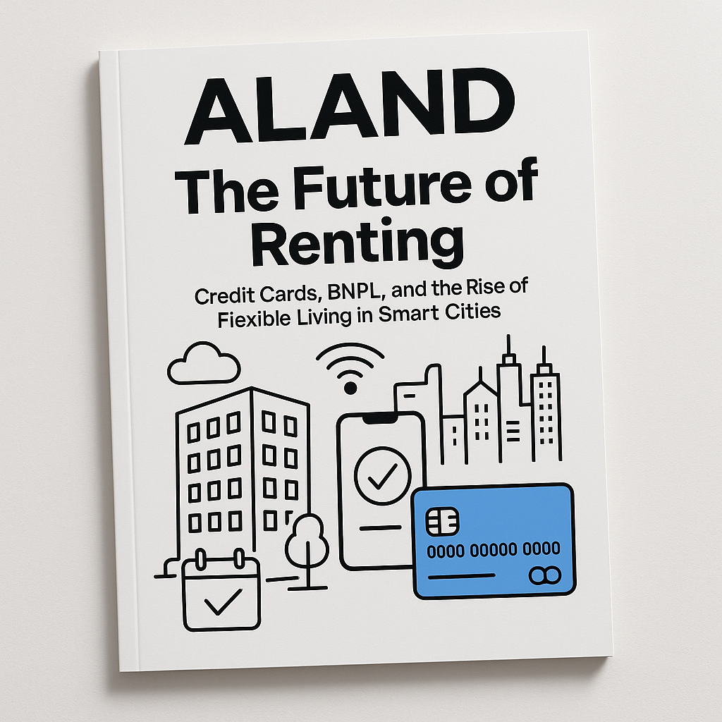 ÅLAND Magazine Cover - The Future of Renting 2025